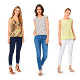 Burda Boss N ° 6501: Top simple