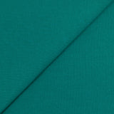 Jersey french terry coton Bio bleu canard