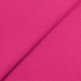 Tissu sweat minkee épais fuchsia