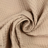 Algodón 100% beige Honeycomb
