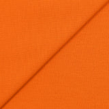 Orange organic cotton jersey