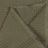 Cotton 100% military green honeycomb
