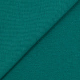 Jersey french terry coton Bio bleu canard
