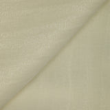 100% ecru iridescent striped silk veil