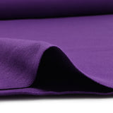 Purple tubular ribbed cuffs per meter