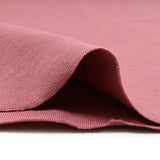 Old pink tubular ribbed cuffs per meter