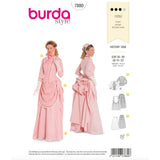 Patrón N ° 7880: Vestido histórico (1888)