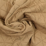 Jersey matt triangle beige background
