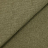 Jersey French Terry Olive Orgánica Orgánica Algodón orgánico