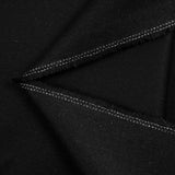 Drap de laine noir
