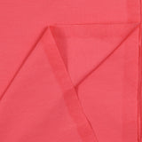Corail pink organic cotton jersey