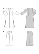 Burda pattern n°5633: Jacket and pants