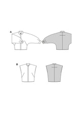 Burda pattern n°5636: Blouse