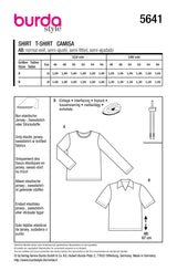 Burda pattern n°5641: T-shirt
