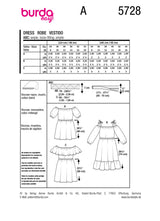 Burda boss n ° 5728: dress