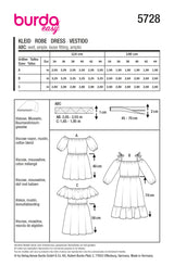 Burda boss n ° 5728: dress