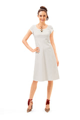 Patrón N ° 6685 Burda: vestido y cintura alta superior