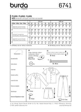 Patron n°6741 : Pyjama homme