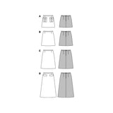 Burda pattern n°6682: Skirt