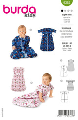 Patron n ° 9382 Burda: children's sleeping bags