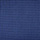 Coton 100% nid d'abeille indigo