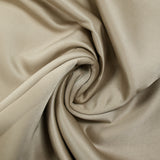 Champagne heavy polycotton satin
