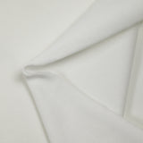 White cotton polo knit