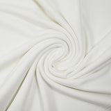 White cotton polo knit