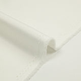 Plain polyester satin Inès off-white