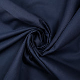 Navy blue polycotton veil