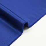 Plain polyester satin Inès royal blue
