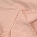 Pink cupro effect polyester