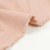 Pink cupro effect polyester