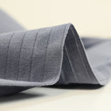 Jersey rayé 7 mm gris
