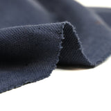 Polo de punto de algodón azul marino