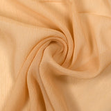 Crinkle muslin 100% plain silk flesh