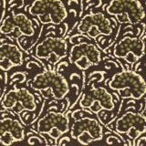 Indian printed cotton corduroy Mizoram brown background