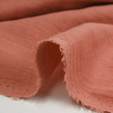 Double terracotta cotton gauze