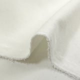 Jersey de poliéster con reverso de piqué blanco roto