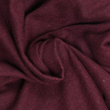 Velours de laine mélangée bordeaux