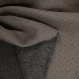 100% Laine cardée taupe