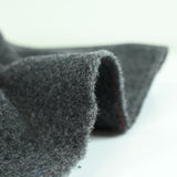 Velours de laine mélangée gris chiné