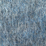 Lana efecto mohair de pelo largo azul