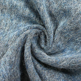 Lana efecto mohair de pelo largo azul