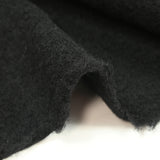 Laine mélangée bouillie noir charbon
