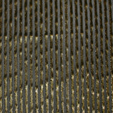 Lurex striped devoré silk velvet black background