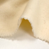 Cream brushed wool blend