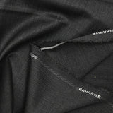 100% wool heather gray tailoring fabric