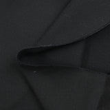 Sergé de 100% laine fin noir