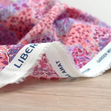Liberty ® cotton Aspley Tile pink by the meter